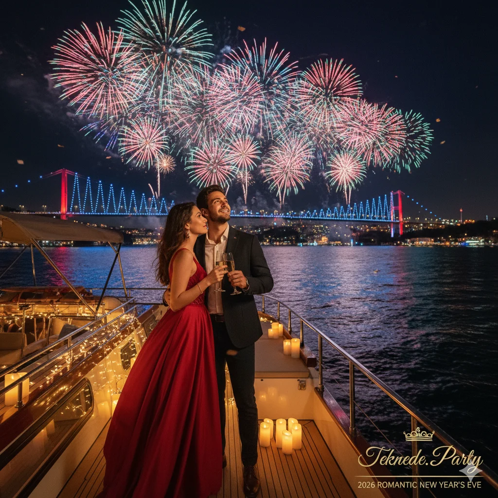2026 Yılbaşı Gecesi İçin En Romantik Seçim: Sevgilinizle Teknede Kutlama